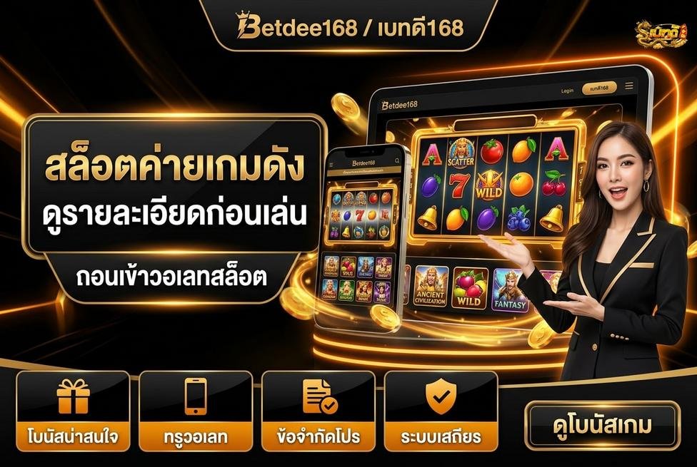 สล็อตวอเลท เบทดี168