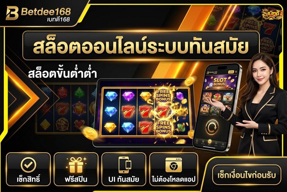 สล็อตไม่มีขั้นต่ำ เบทดี168